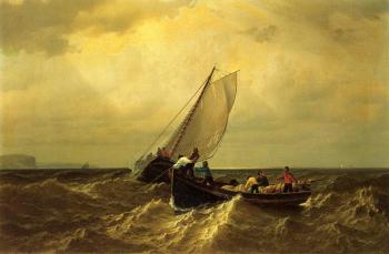 William Bradford : Fishing Boats on the Bay of Fundy